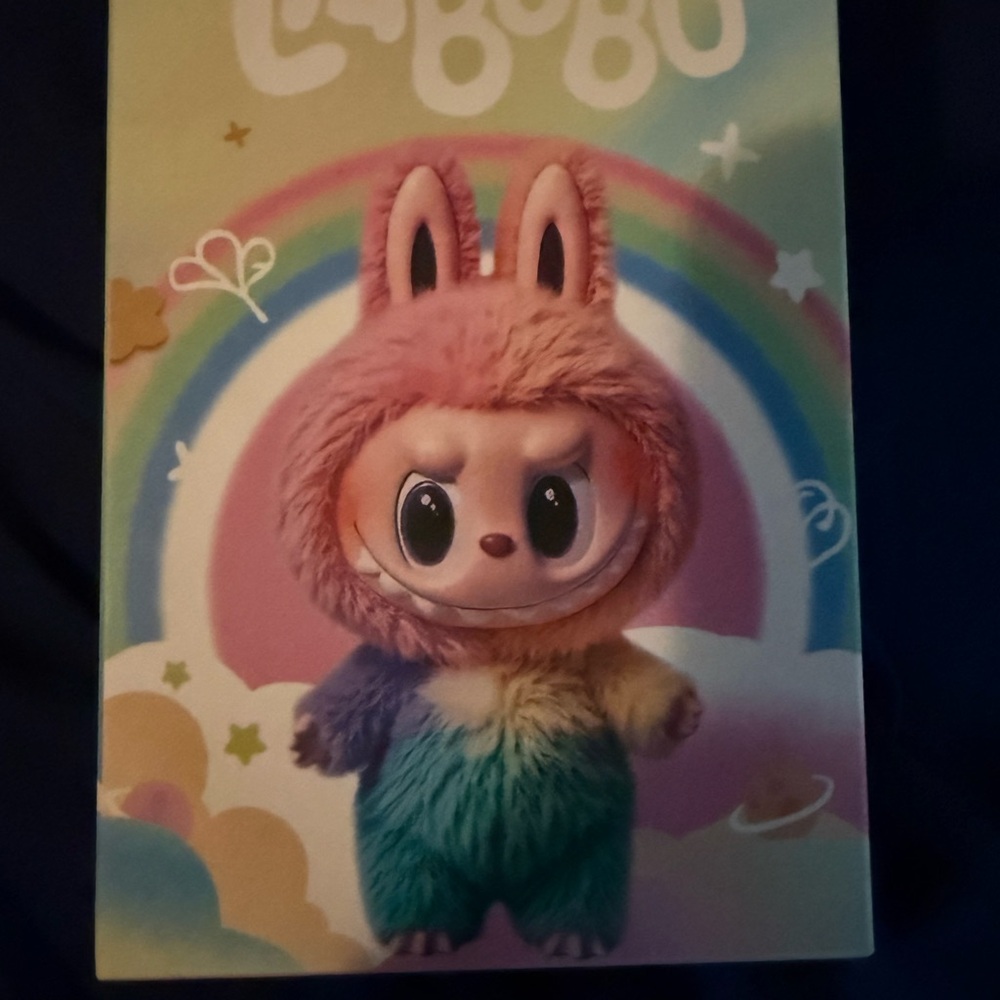 Cute Rainbow Bunny Plush Toy